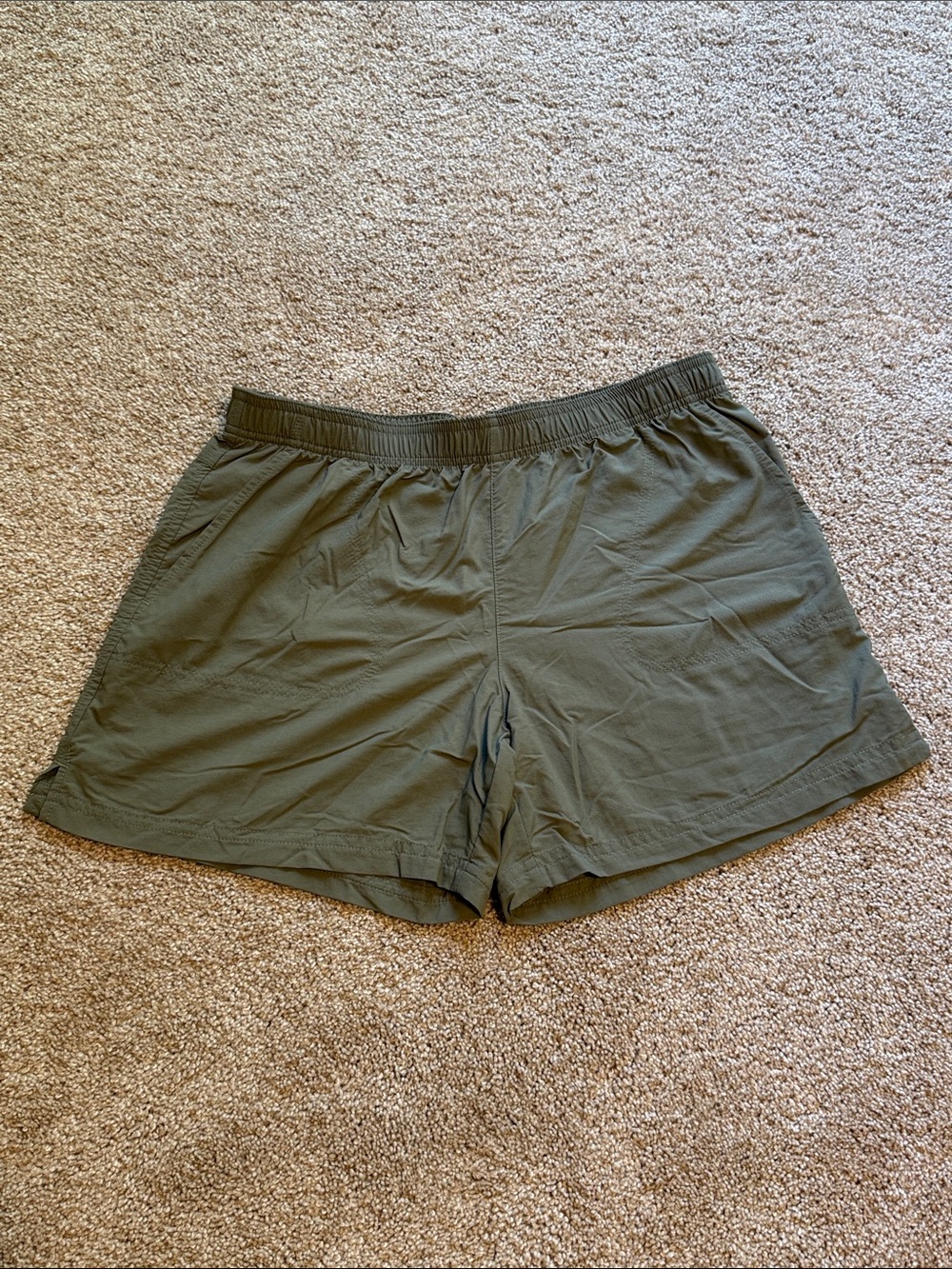 Columbia Stone Green Women's Sandy River II Active Shorts